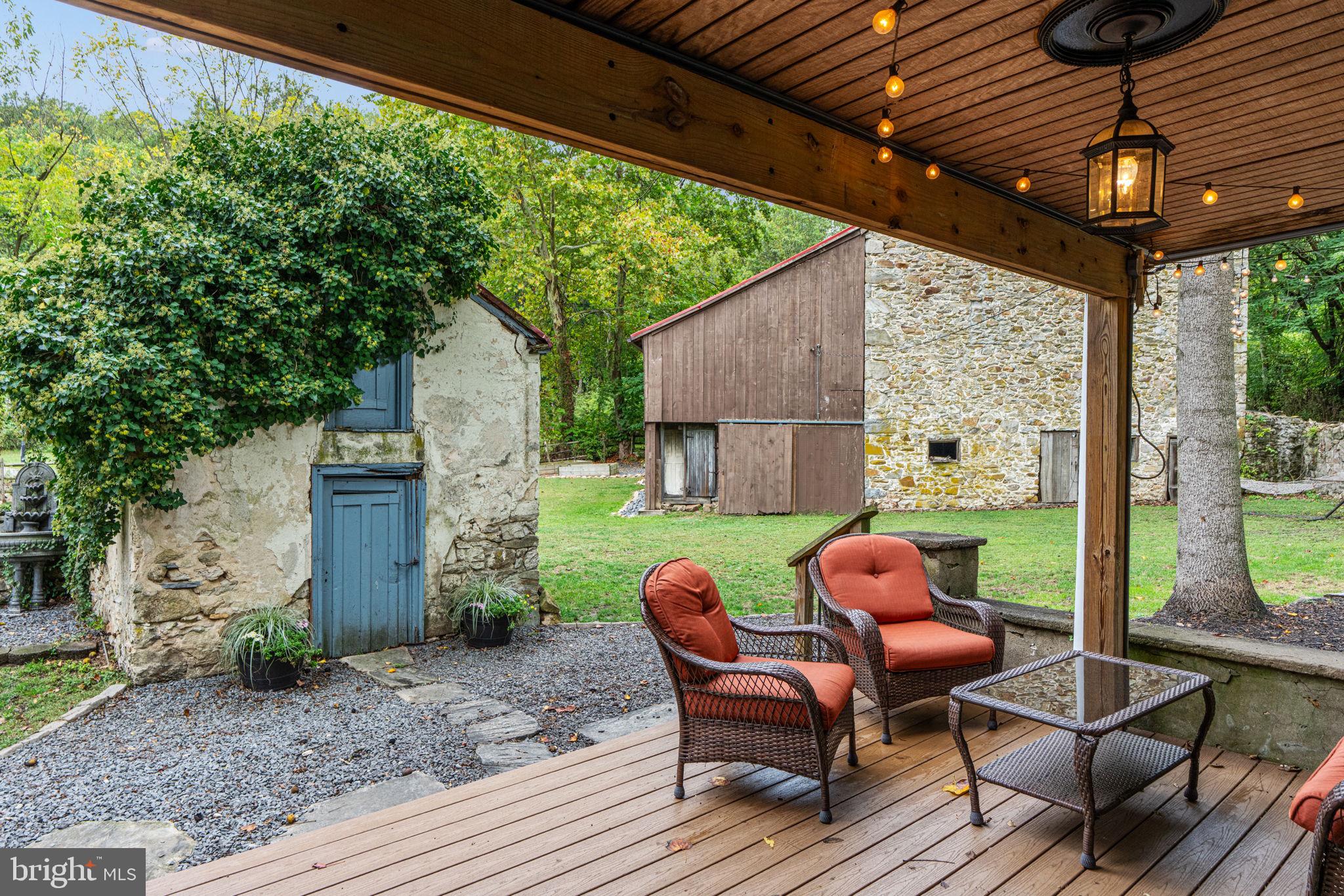 4701 Edges Mill Road Downingtown, PA 19335 - Photo 55 of 56 a outdoor living space with furniture and garden view