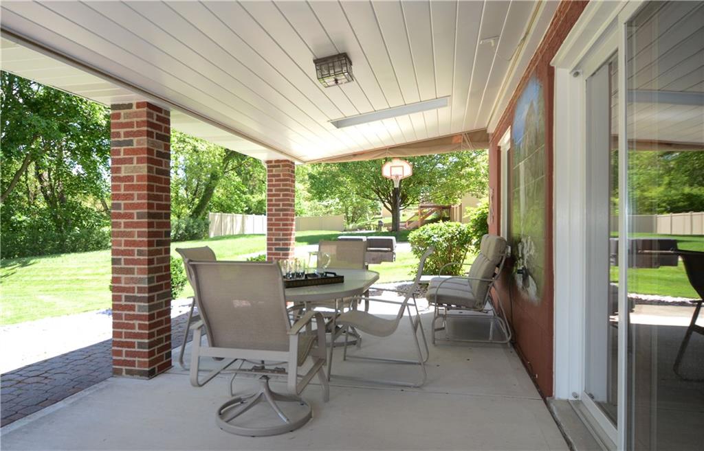 201 Lytton Road Coraopolis, PA 15108 - Photo 22 of 25 COVERED PATIO WITH BUILT IN GAS GRILL