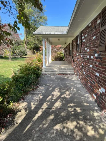 a view of outdoor space and yard