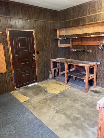 a view of closet area