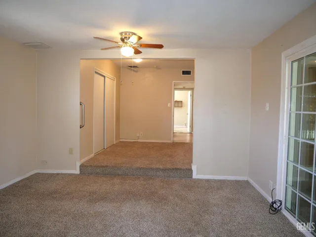 a view of livingroom with hardwood