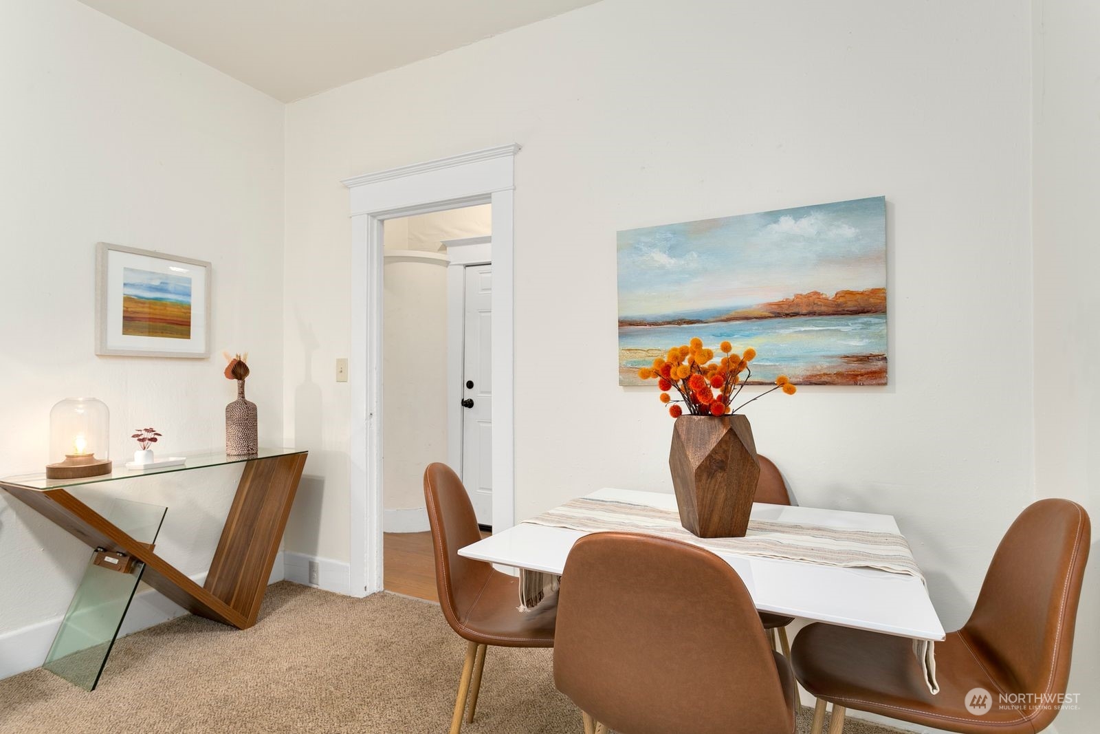 2808 Southwest Genesee Street Seattle, WA 98126 - Photo 23 of 29 a dining room with furniture and wooden floor