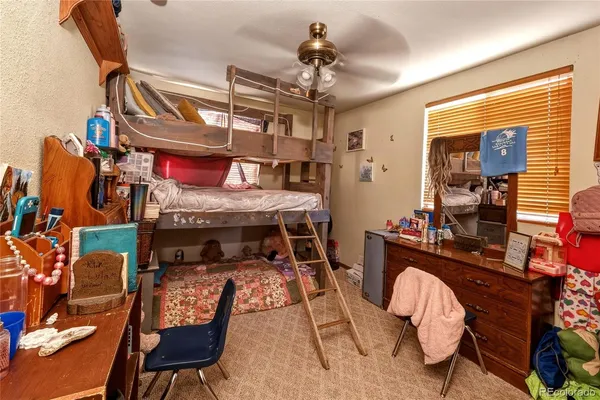 a living room filled with furniture
