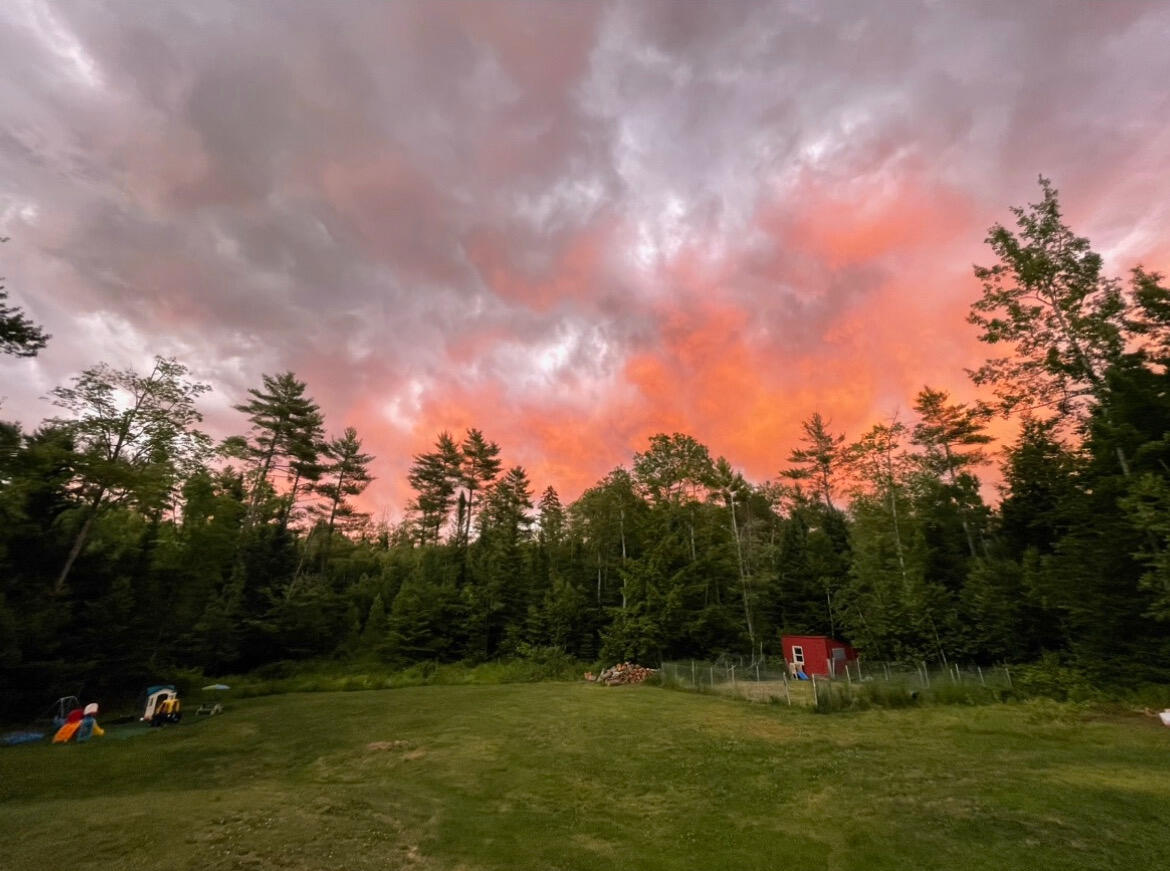 195 South Hunts Meadow Road Pittston, ME 04345 - Photo 2 of 37 Beautiful backyard views of the sky