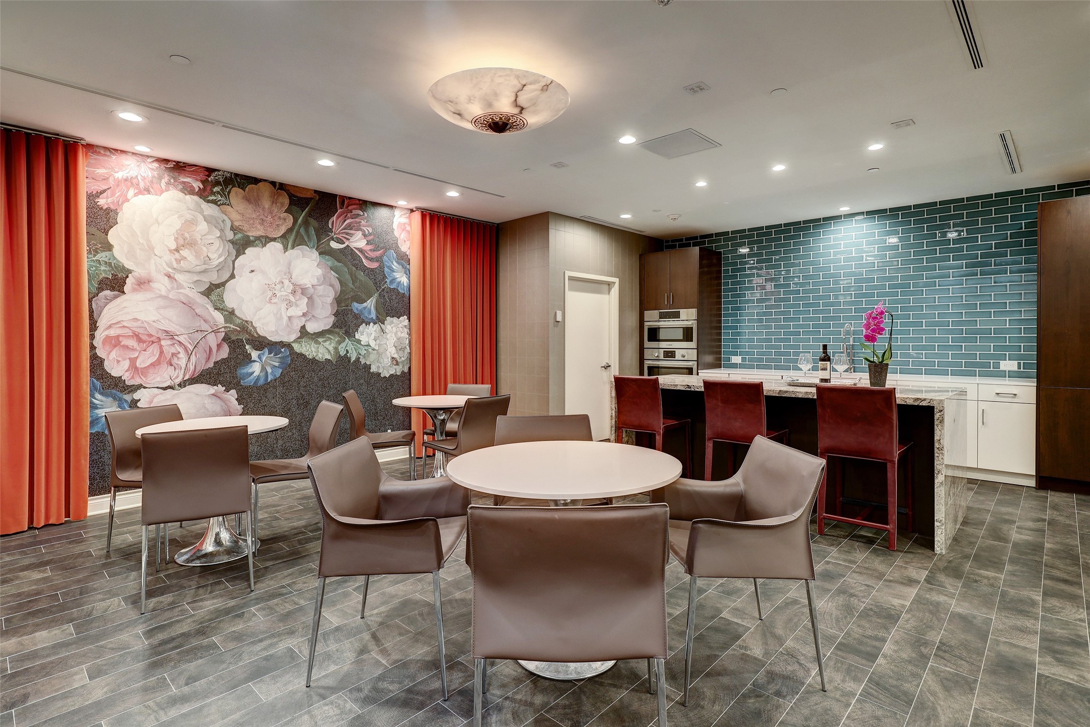 2001 Holcombe Boulevard, Unit 504 Houston, TX 77030 - Photo 20 of 38 a view of a dining room with furniture window and outside view