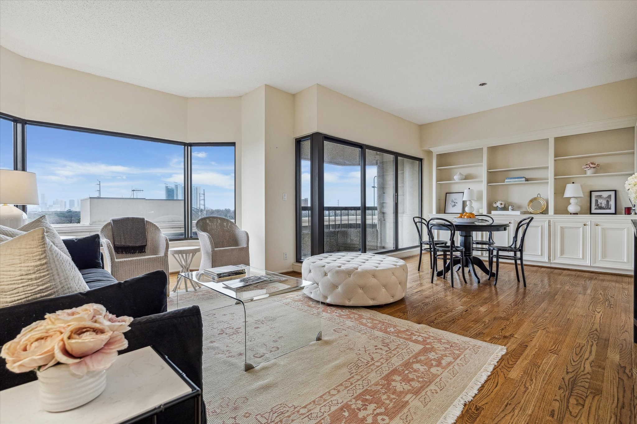 2001 Holcombe Boulevard, Unit 504 Houston, TX 77030 - Photo 2 of 38 a living room with furniture and a table