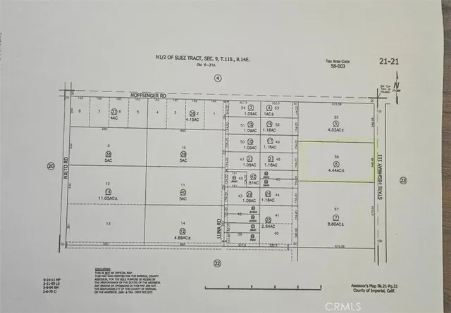 $65,000 | 0 Highway 111, Niland, CA 92257