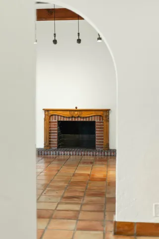 a view of front door with a door