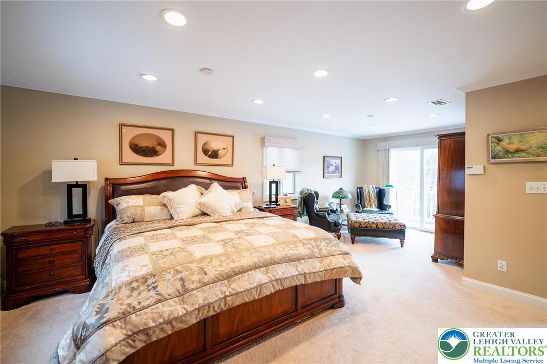 33 Ward Road Blairstown, NJ 07825 - Photo 32 of 70 Master Suite w/sliding doors to balcony