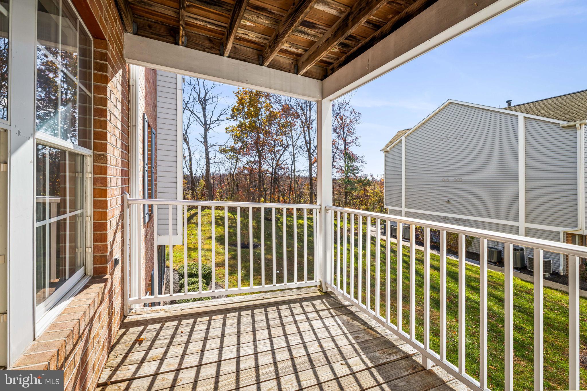 41 Laurel Path Court, Unit 5 Baltimore, MD 21236 - Photo 17 of 32 a view of a balcony