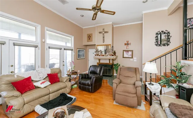 a view of a chairs and table in patio with a garden