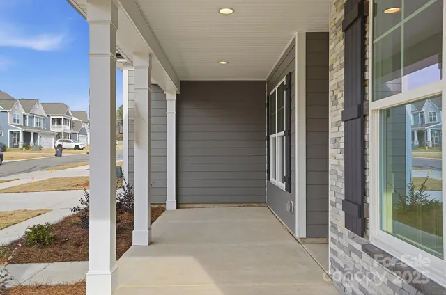 a entryway of a building