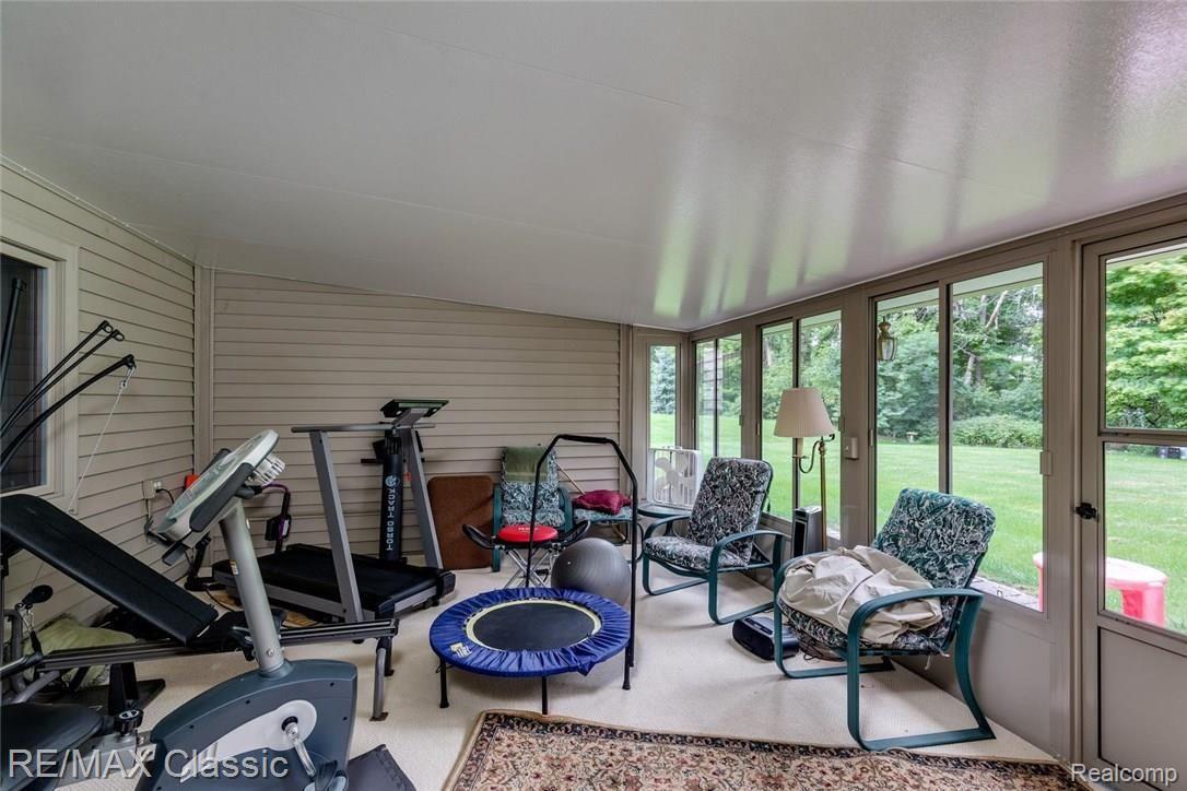 3056 Rivers Edge Drive North Wayne, MI 48184 - Photo 21 of 27 Sun Room 16ft x 14 ft off the French Door in the Great Room ... once again what a view. .