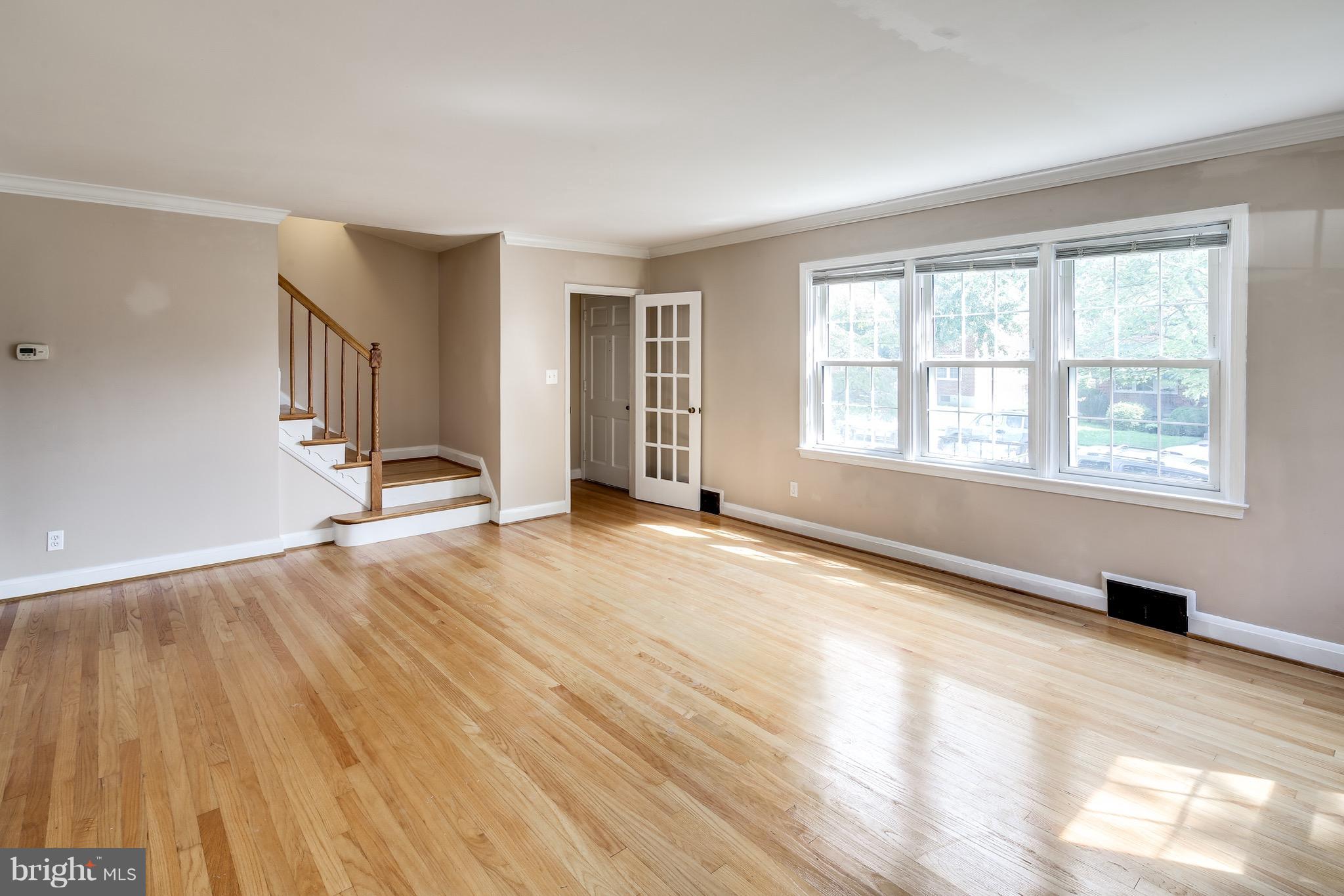 1611 Feldbrook Road Towson, MD 21286 - Photo 7 of 27 Living Room at Front of Home Lot of Light