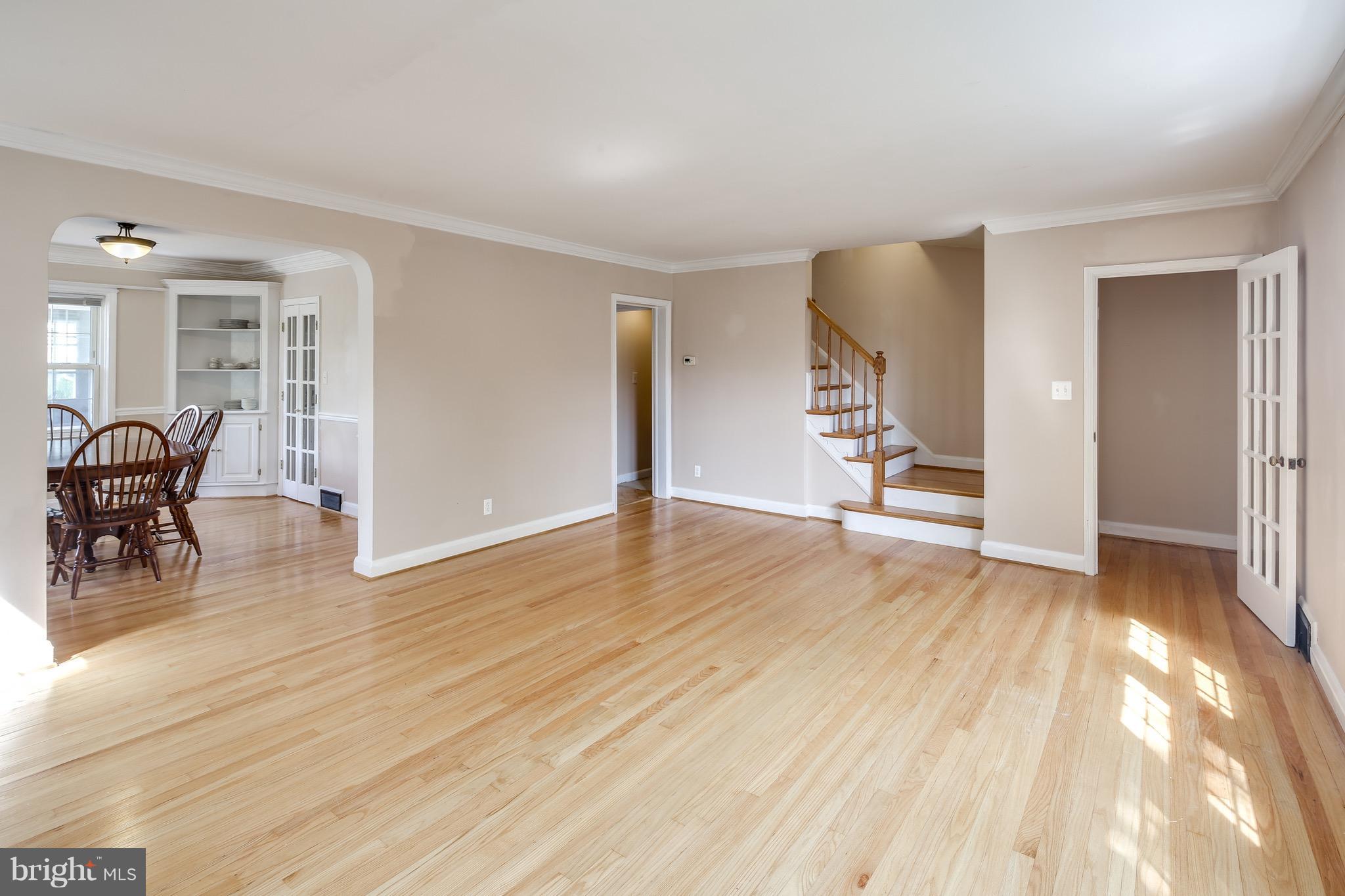 1611 Feldbrook Road Towson, MD 21286 - Photo 8 of 27 Living Room off Kitchen & Formal Dining Room