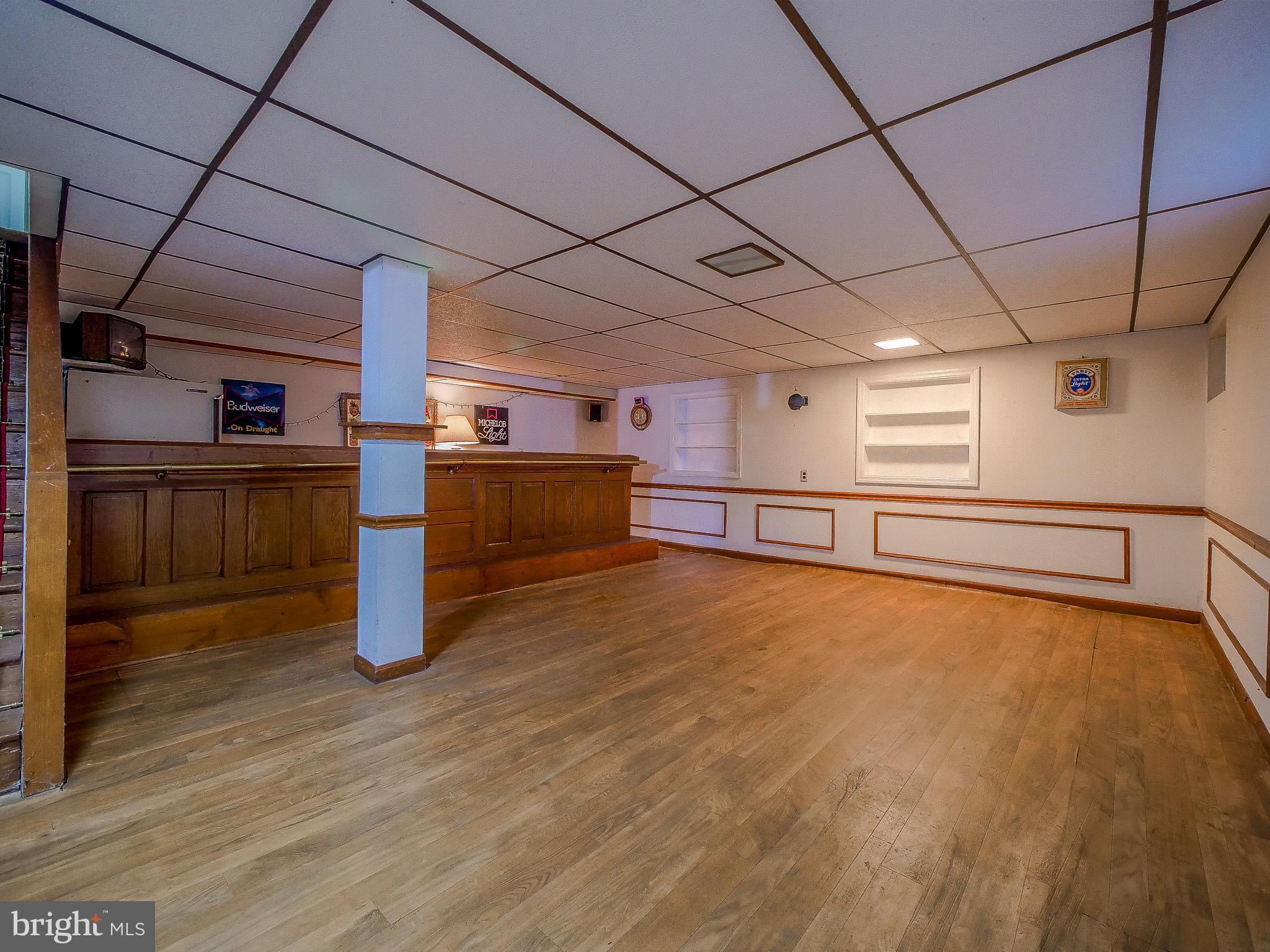 300 Glenloch Road Ridley Park, PA 19078 - Photo 55 of 70 Partially Finished Basement w? Wet Bar