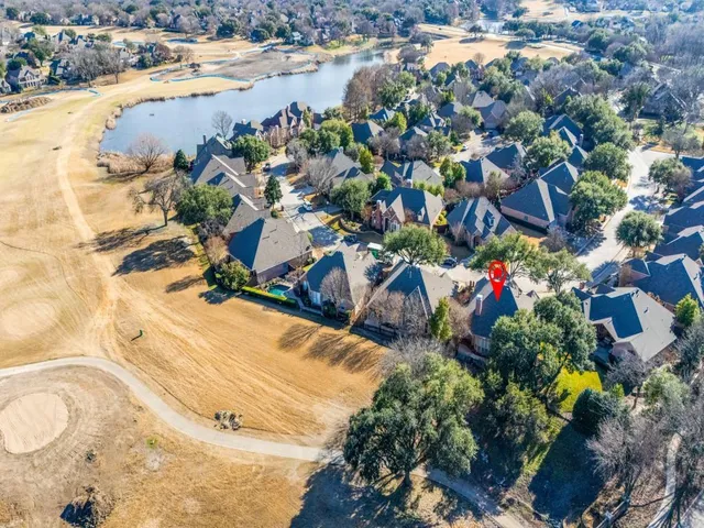 a view of a lake and outdoor space