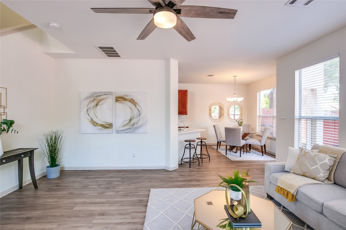 2410 Great Oaks Drive, Unit 804 Round Rock, TX 78681 - Photo 11 of 37 a living room with furniture