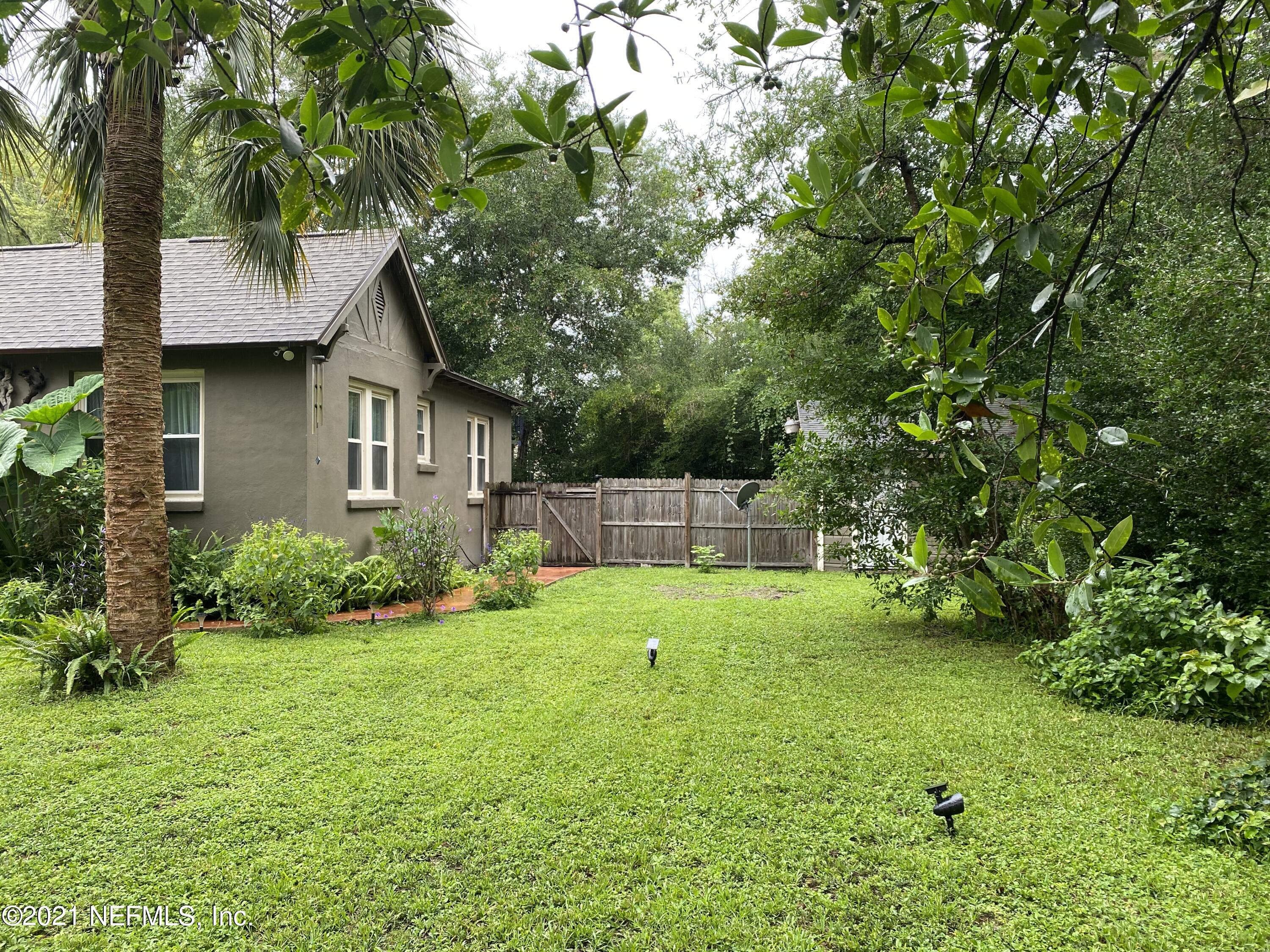 4745 Birkenhead Road Jacksonville, FL 32210 - Photo 68 of 77 Backyard toward garage