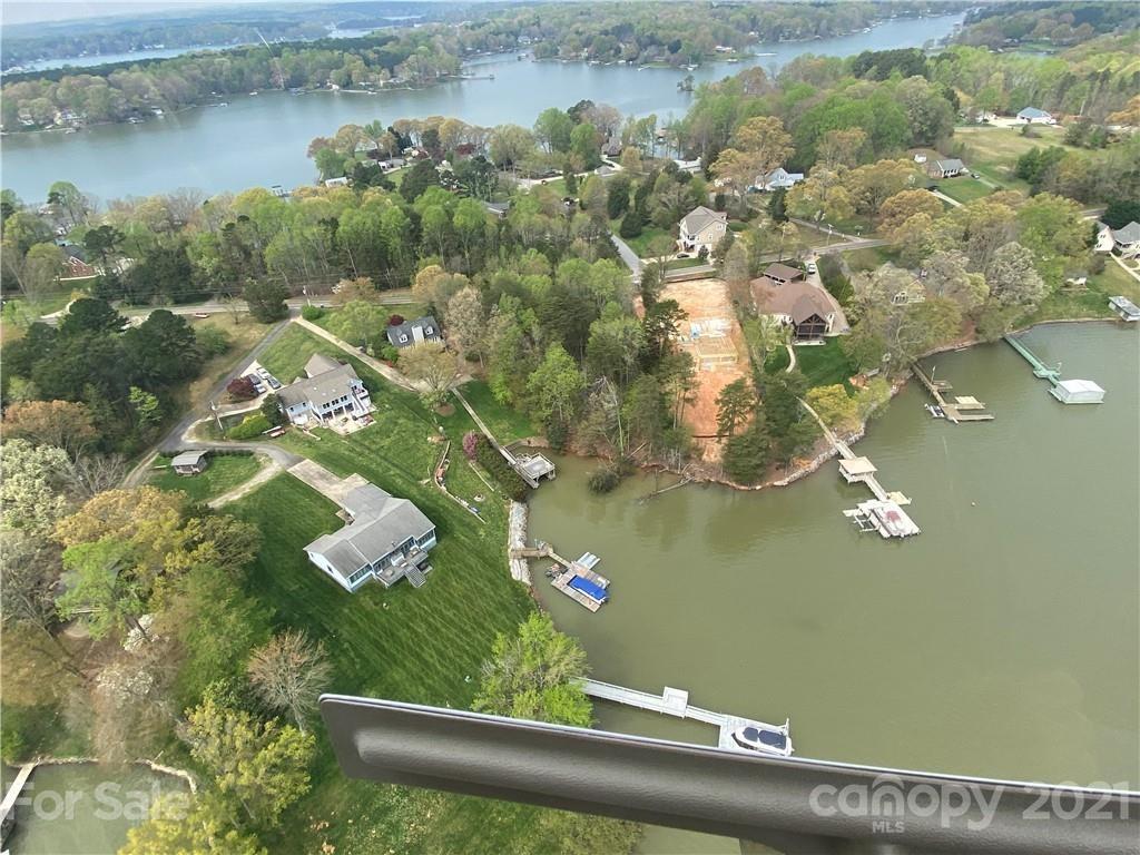 4516 Kiser Island Road Terrell, NC 28682 - Photo 1 of 19 an aerial view of a residential houses with outdoor space and lake view