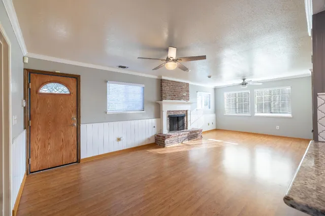 a bathroom with a double vanity sink and mirror