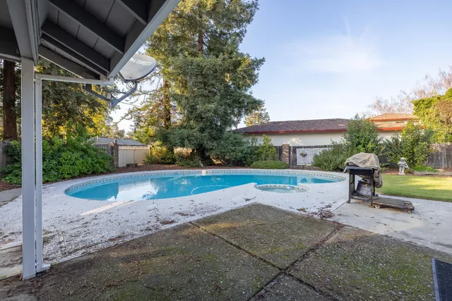 a view of a city from a terrace
