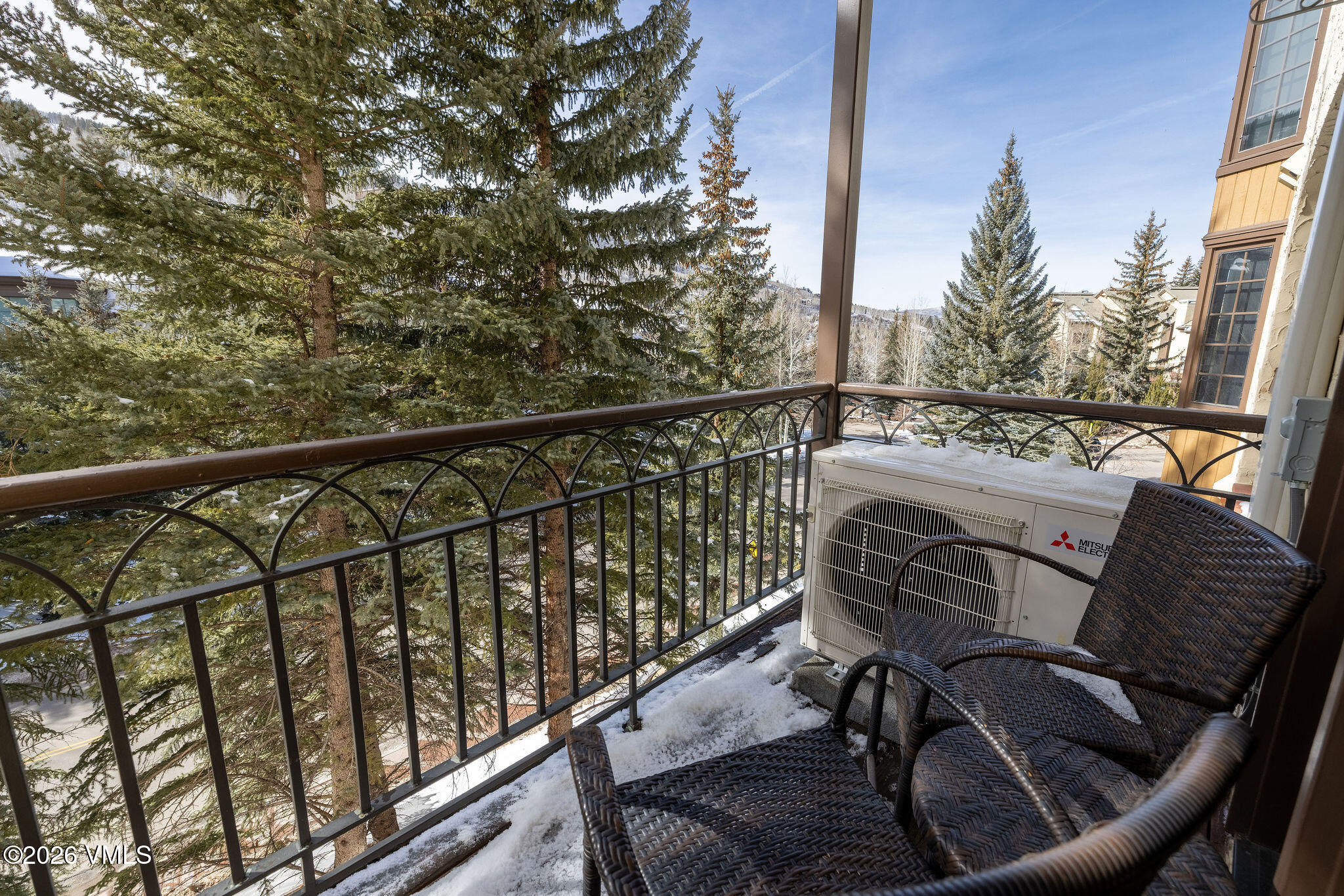 120 Offerson Road, Unit 7220/25 Beaver Creek, CO 81620 - Photo 16 of 17 a view of balcony with furniture