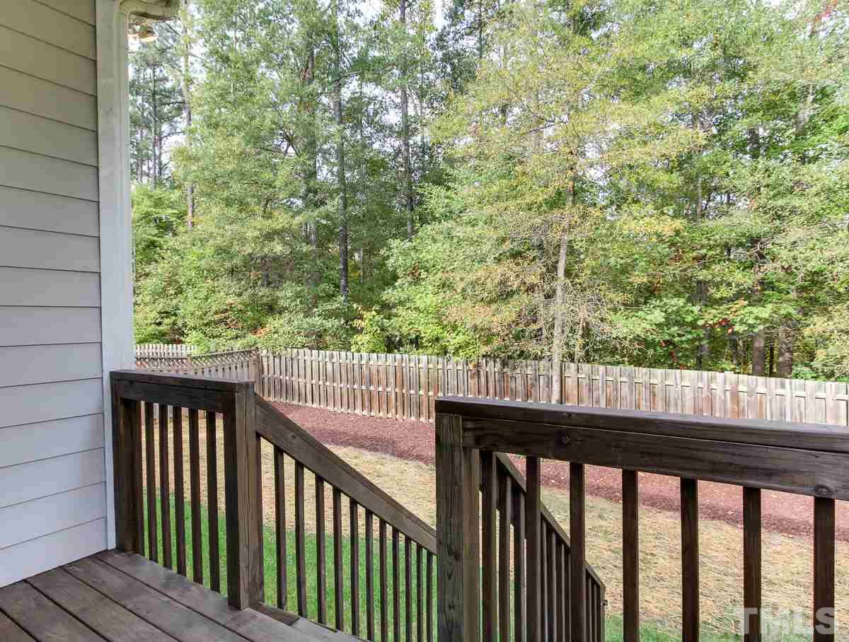 932 Chapanoke Road Raleigh, NC 27603 - Photo 24 of 25 a view of a balcony with wooden floor