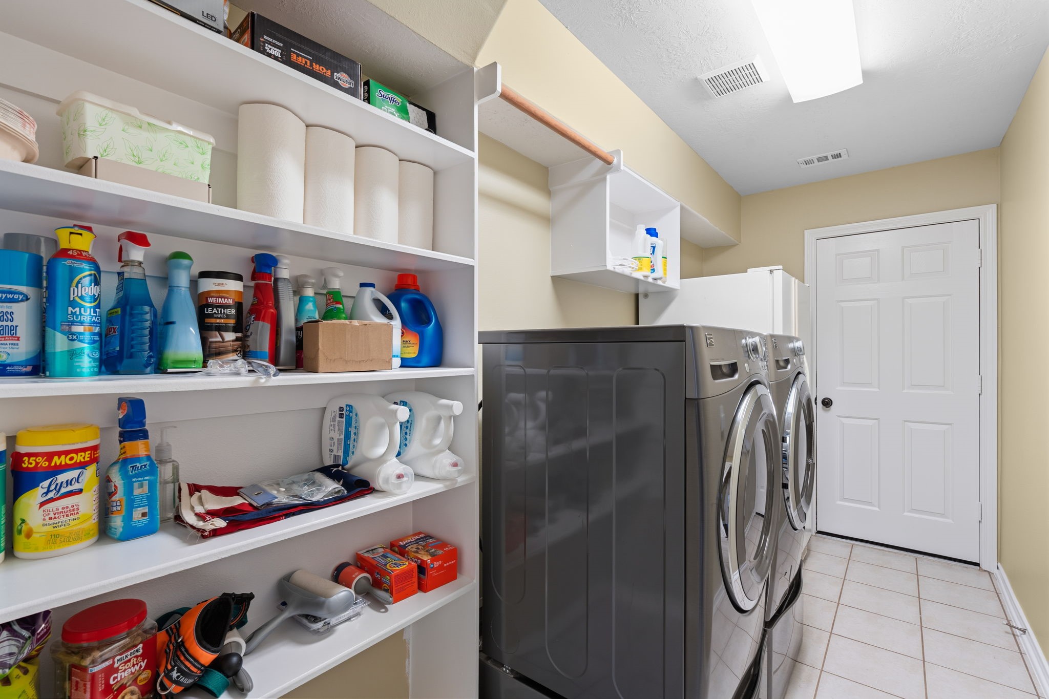 15319 Court Green Trail Cypress, TX 77433 - Photo 24 of 44 Utility room located downstairs with space for a second refrigerator