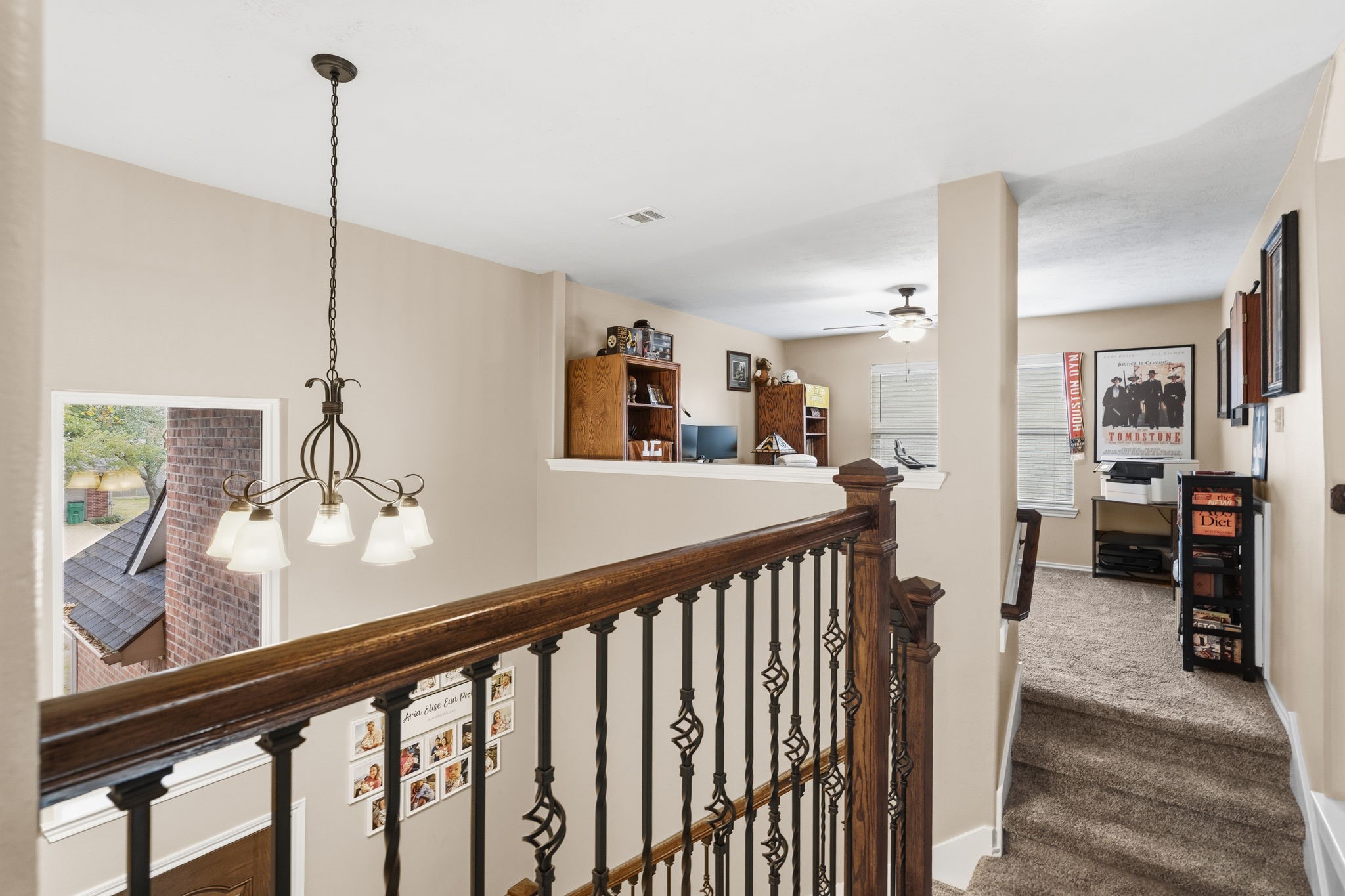 15319 Court Green Trail Cypress, TX 77433 - Photo 26 of 44 a view of a living room and dining room