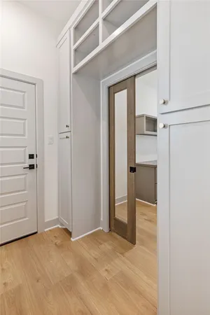 a view of empty room