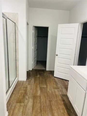 a view of closet area