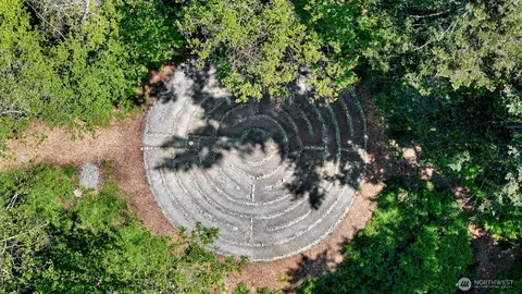 a view of lake and mountain