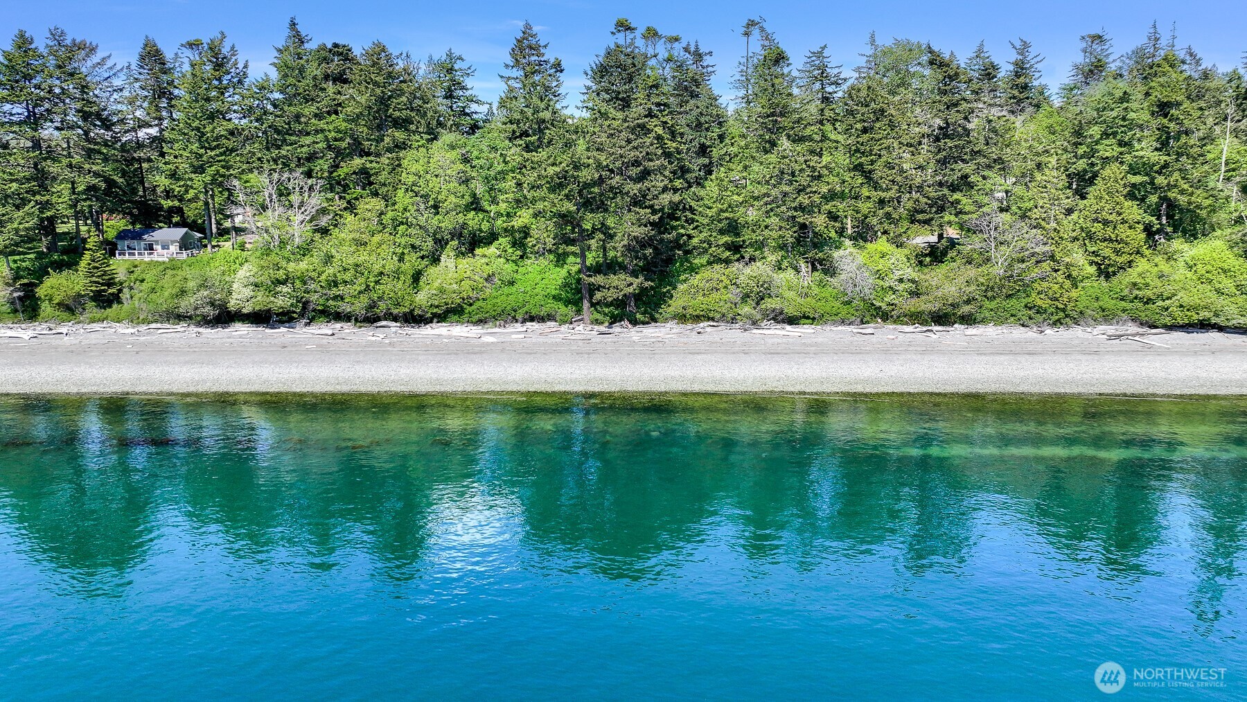 2093 Granger Way Lummi Island, WA 98262 - Photo 21 of 35 a view of a lake view with a garden