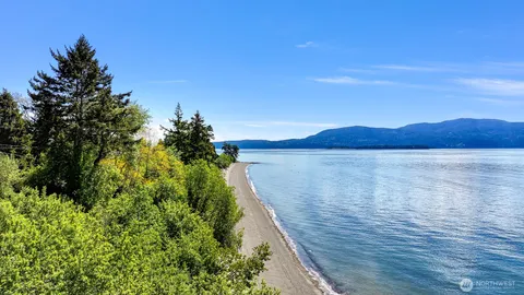a view of a house with a street
