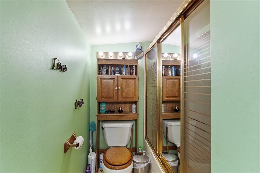 6 Wyman Road Ashburnham, MA 01430 - Photo 30 of 39 a bathroom with a toilet and a shower