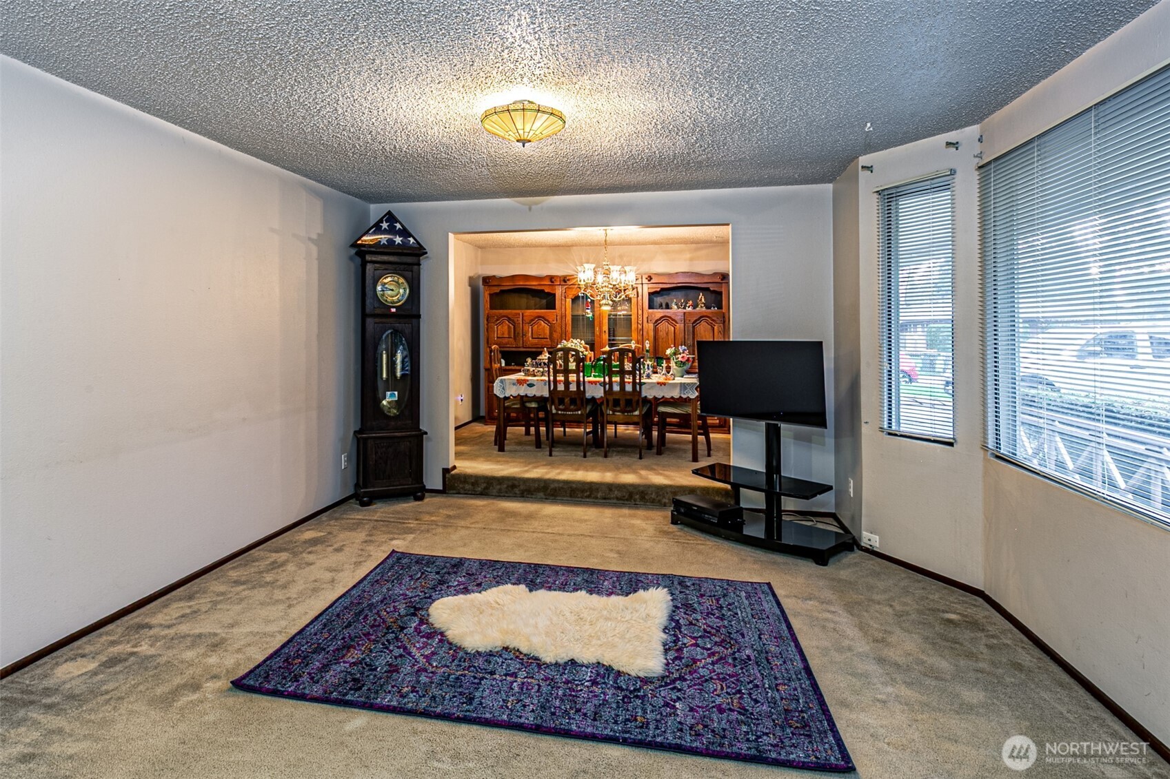 7505 Husky Way Southeast Lacey, WA 98503 - Photo 9 of 40 wooden floor with a rug
