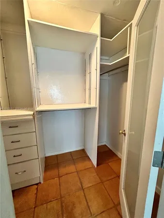 a view of walk in closet