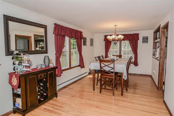 4 Belknap Road Hudson, NH 03051 - Photo 7 of 30 a dining room with furniture and wooden floor