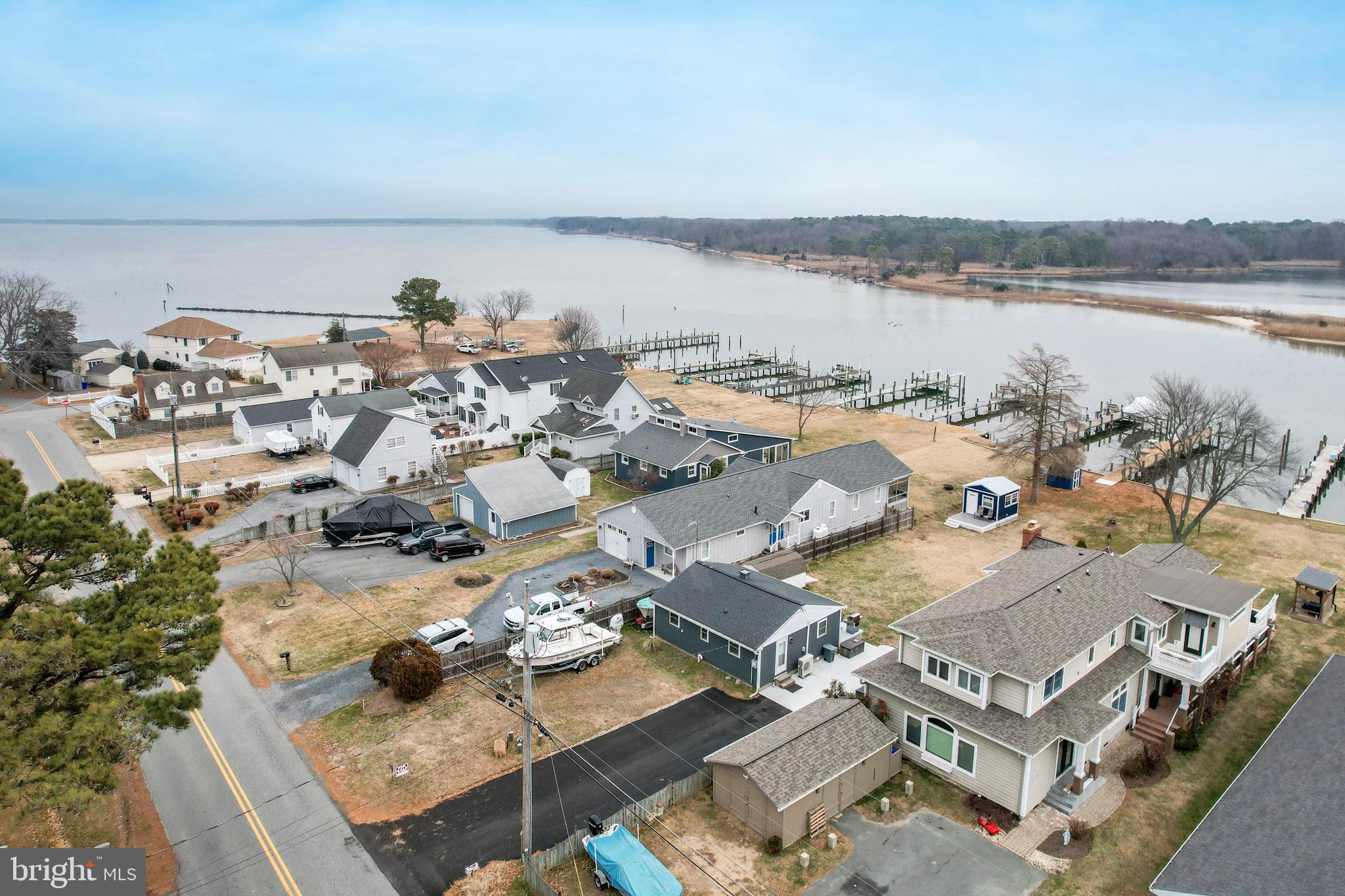 648 Chester River Beach Road Grasonville, MD 21638 - Photo 51 of 62 a picture of city view with lake view and mountain view