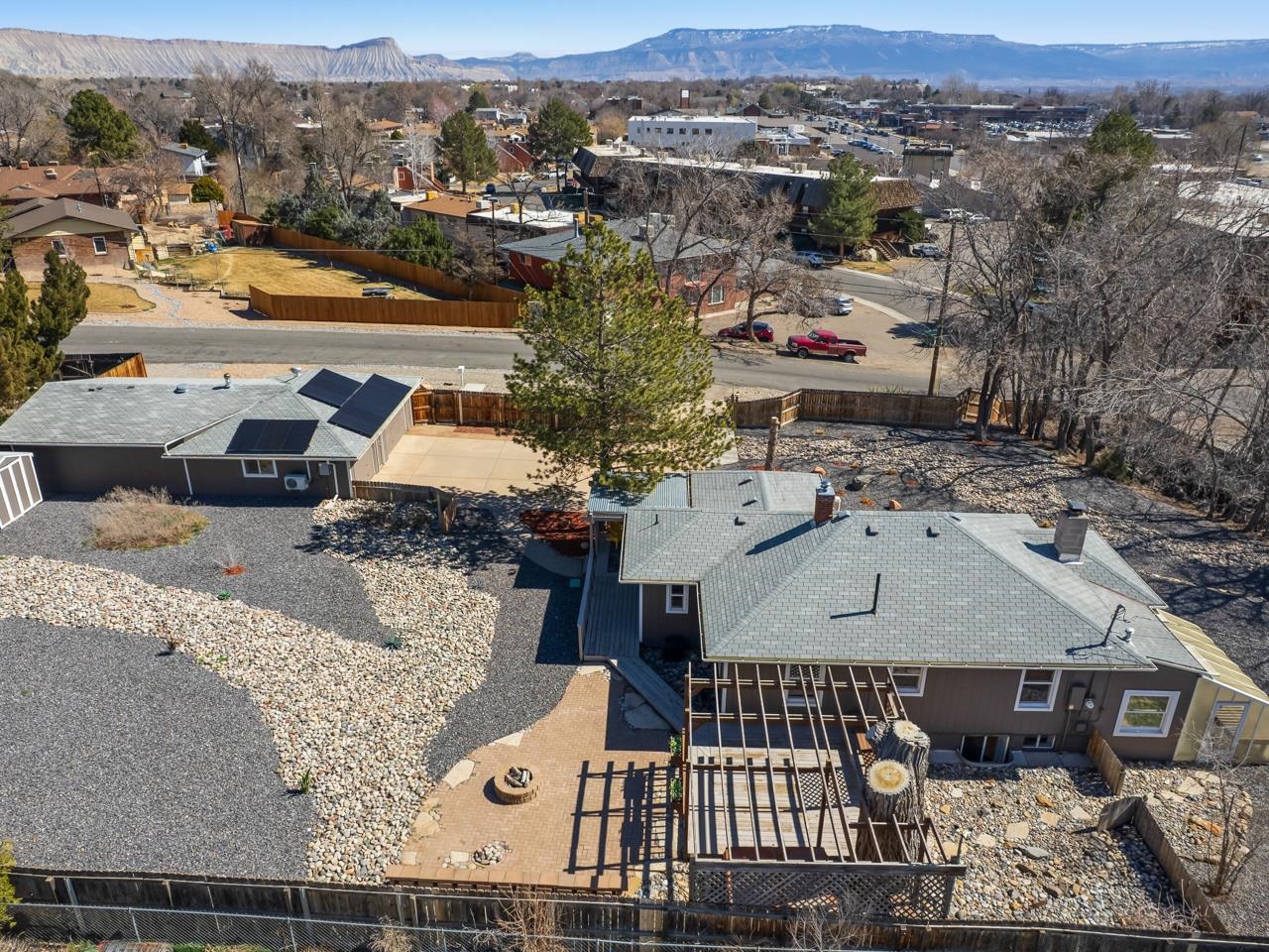 603-26 26 3/4 Road Grand Junction, CO 81506 - Photo 37 of 39 an aerial view of a house with a mountain