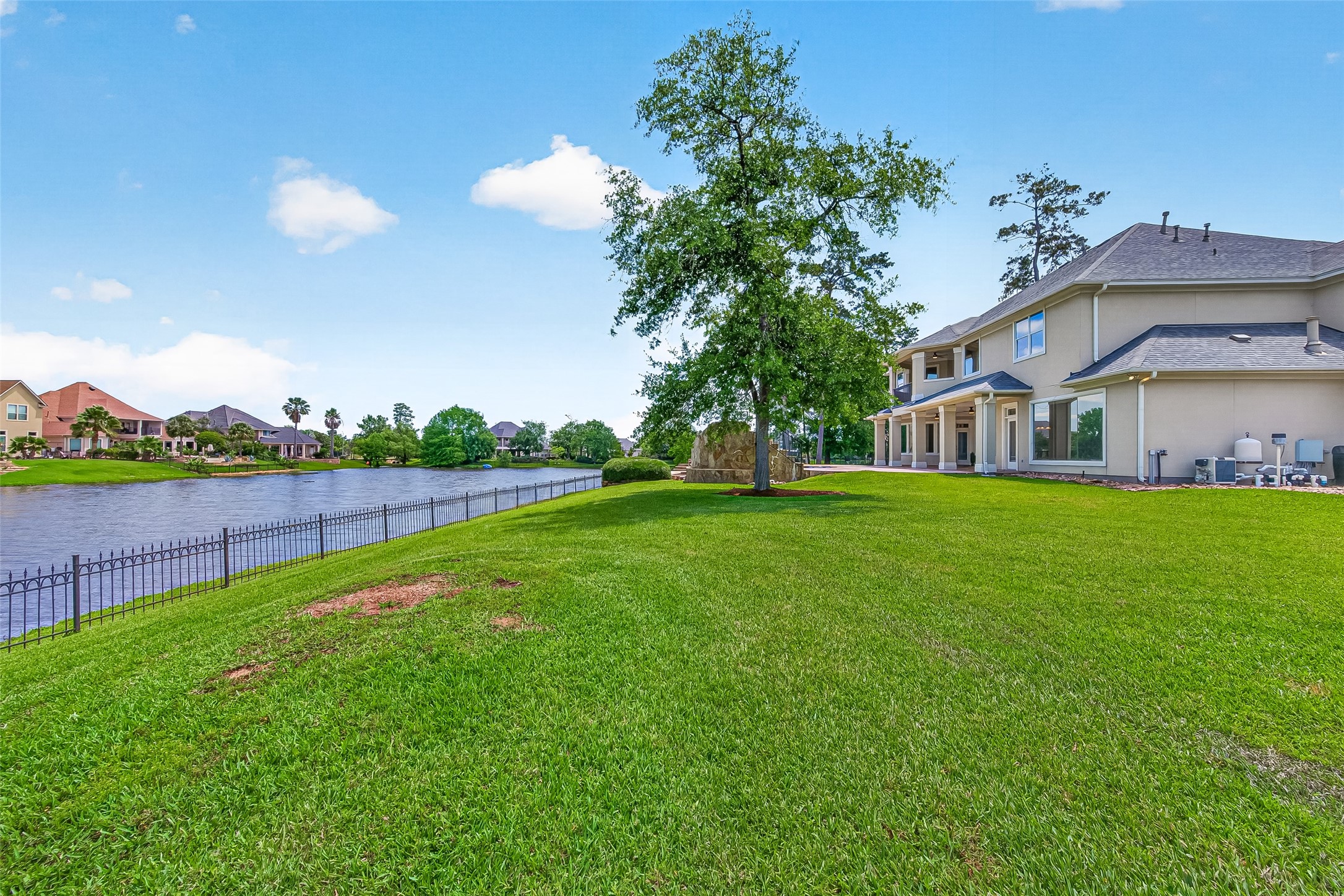 25626 Windy Isle Court Spring, TX 77389 - Photo 24 of 45 Just to give you an impression of the size of the backyard and the location of this waterfront property.