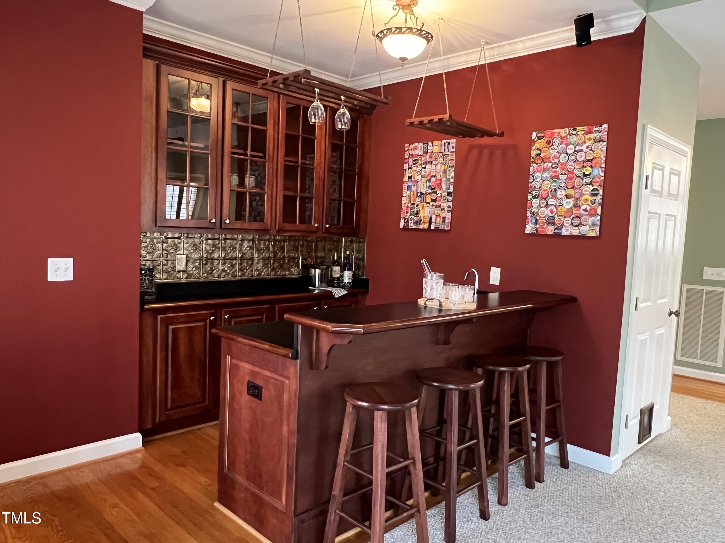2308 Mt Vernon Church Road Raleigh, NC 27614 - Photo 13 of 59 a view of a dining table and chairs