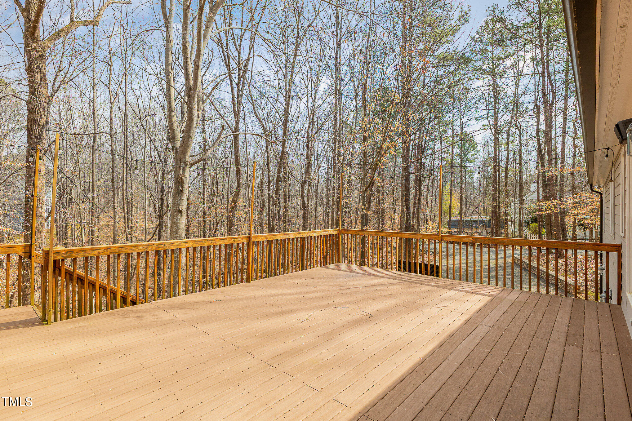 2308 Mt Vernon Church Road Raleigh, NC 27614 - Photo 45 of 59 a bedroom with a bed and wooden fence