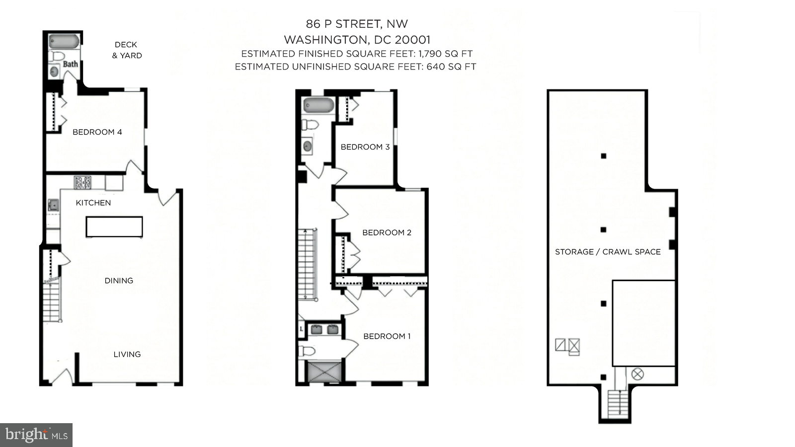86 P Street Northwest Washington, DC 20001 - Photo 23 of 23 Floor 1