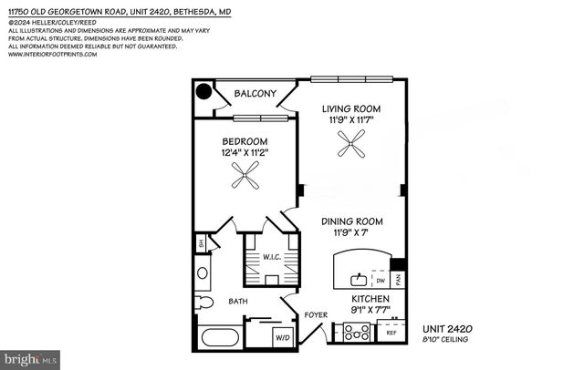 $315,000 | 11750 Old Georgetown Road, Unit 2420, Rockville, MD 20852