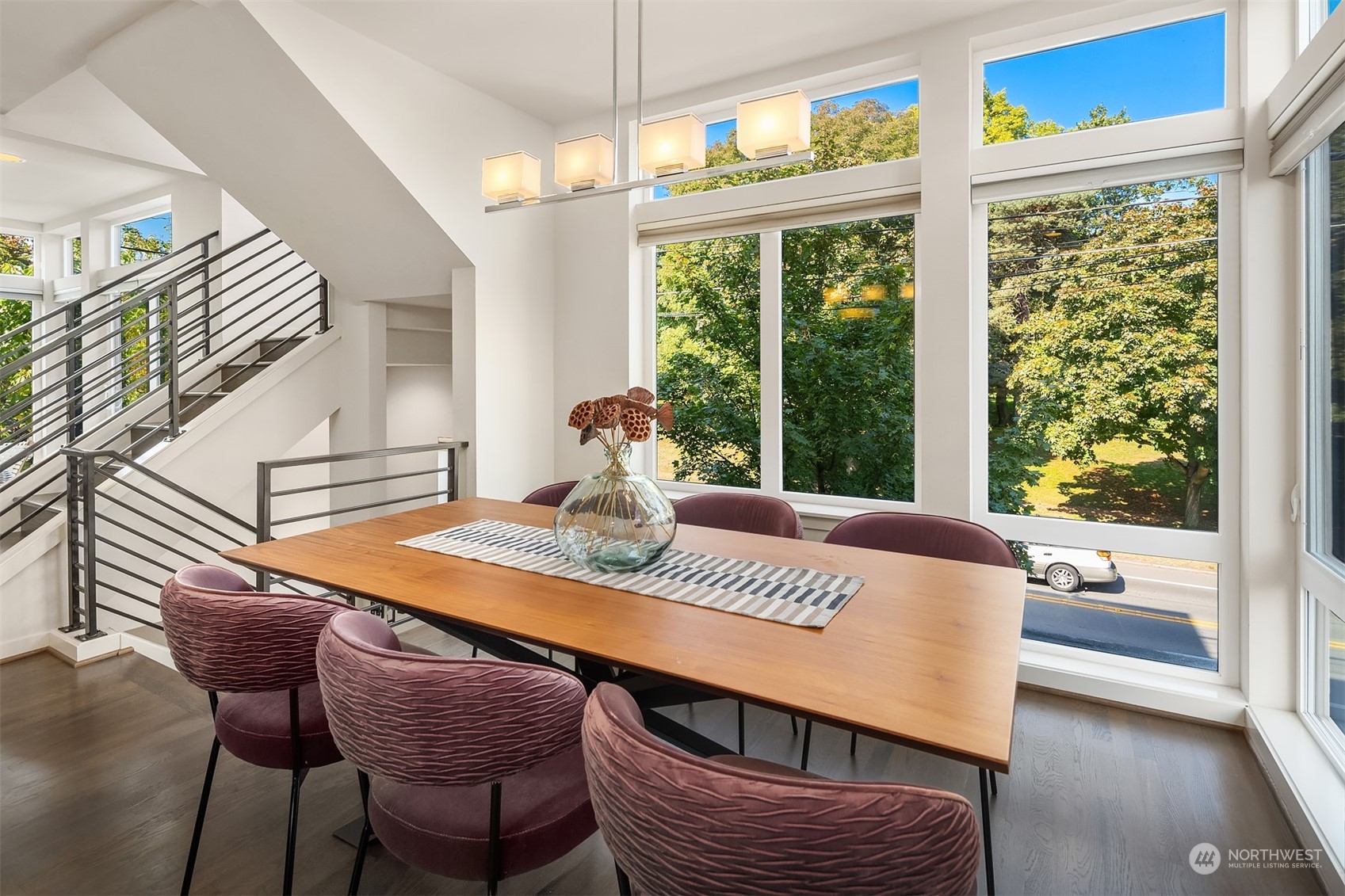 417 North 50th Street Seattle, WA 98103 - Photo 8 of 30 a view of a dining room with furniture window and outside view