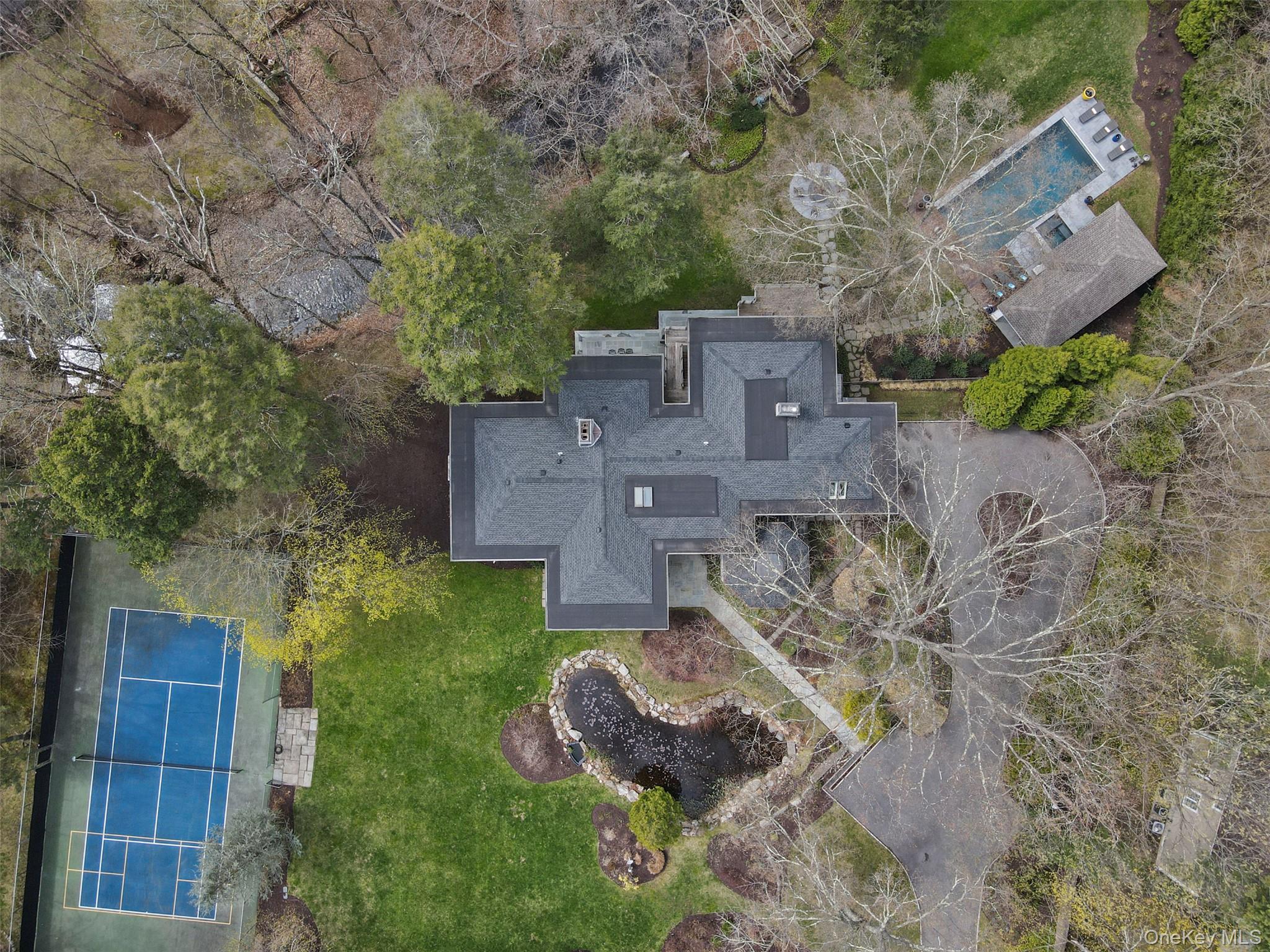 54 Lincoln Avenue Rye Brook, NY 10577 - Photo 1 of 38 a aerial view of a house