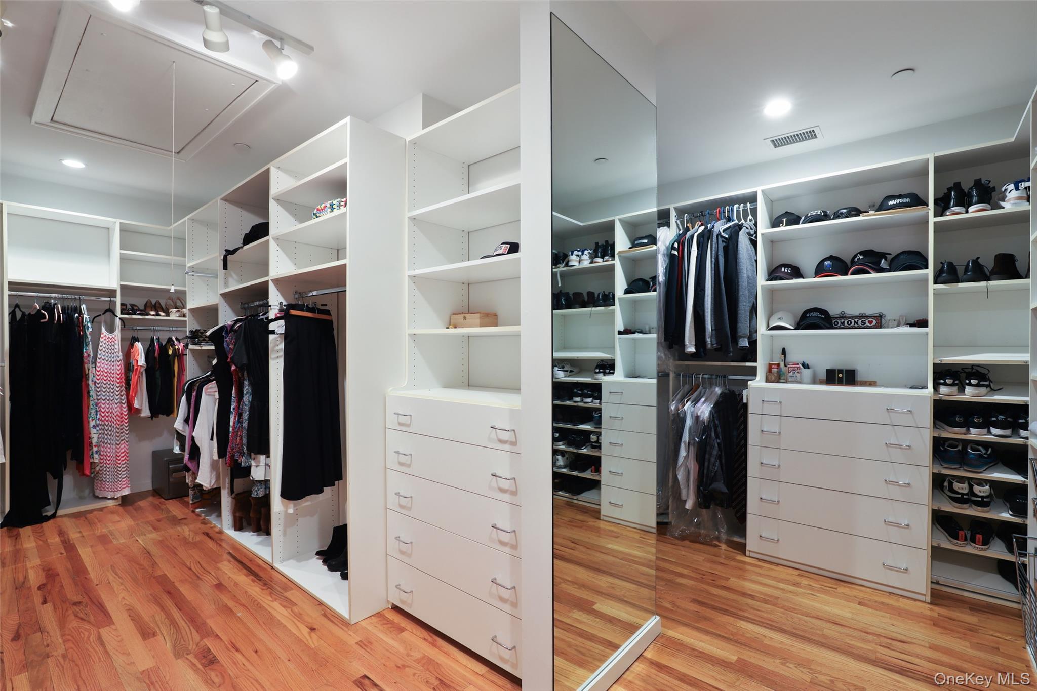 54 Lincoln Avenue Rye Brook, NY 10577 - Photo 25 of 38 a view of walk in closet with clothes and shoes