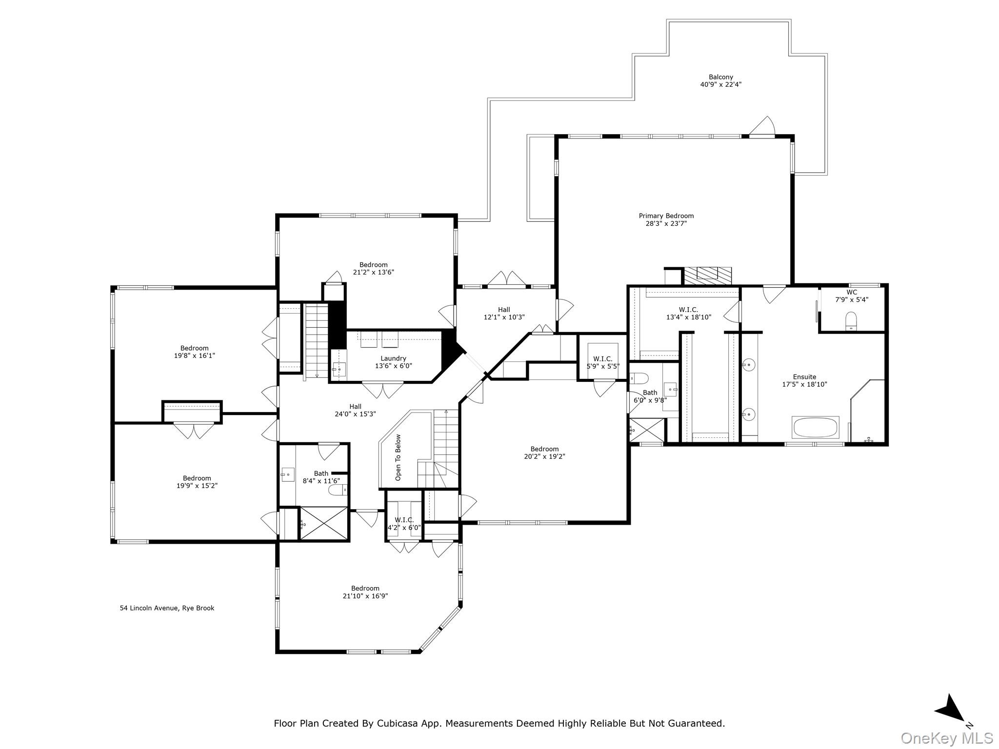 54 Lincoln Avenue Rye Brook, NY 10577 - Photo 38 of 38 a picture of floor plan